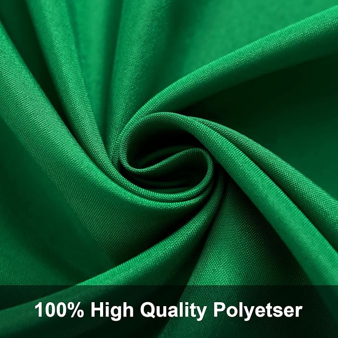 Joccun 7X10FT Green Backdrop Background for Photography,Polyester Backdrop Curtain Background Screen for Photography,Photoshoot,Video Recording,Studio(7X10ft,Green) - Image 3