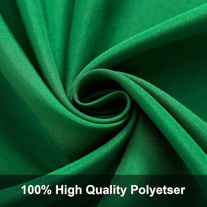 Joccun 6X9FT Green Backdrop Background for Photography,Polyester Backdrop Curtain Background Screen for Photography,Photoshoot,Video Recording,Studio(6X9ft,Green) - Image 3