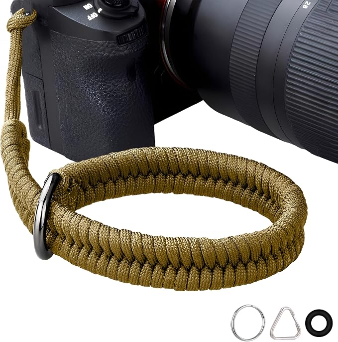 ZXZone Camera Wrist Strap for DSLR Mirrorless Camera，Camera Hand Strap with Safer Connector by ZXZone