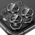 Tensea for iPhone 16 Pro Max/16 Pro/14 Pro Max/14 Pro Camera Lens Protector | Metal Bling Aluminum Alloy Tempered Glass Cover Camera Screen Protector Accessories, Case Friendly by Tensea