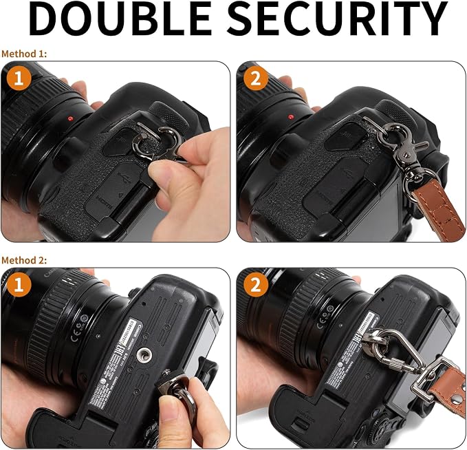 Dual Camera Harness Camera Straps Holster for Photographers Comfort Version | camera holster leather harnes spider holster camera belt camera harness for photographers leather harness camera neck strap - Image 6