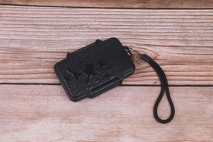 Carrying Box Memory Card Storage Case Holder 8 Slots for SD SDHC MMC Micro SD TF Cards Anti-Shock Holder Storage - Image 5