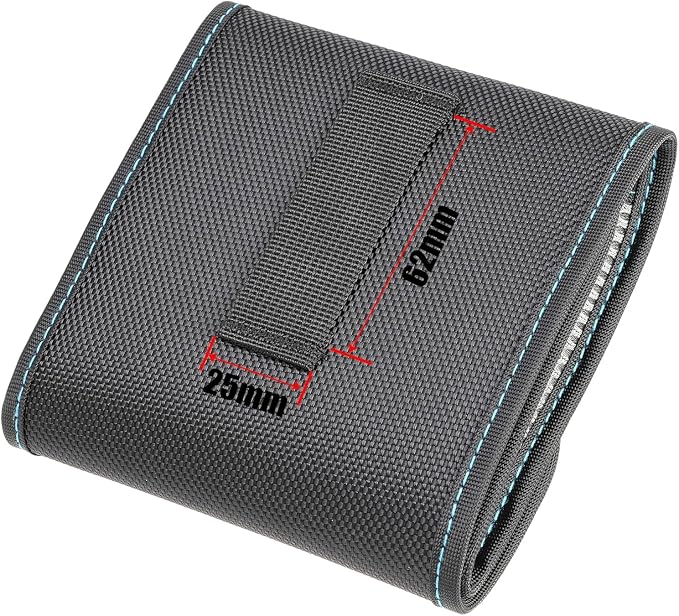 FOTGA 3-Pocket Filter Wallet, Holds Up to 95mm Circular & 100x100mm Square Filters, Waterproof, Durable with Belt Loop - Image 3