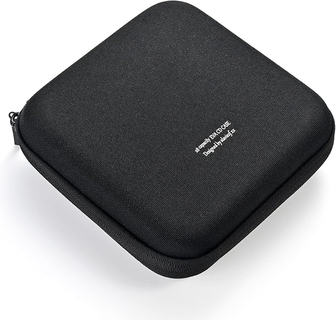 alavisxf xx CD Case, 28 Capacity Protective Zipper Disc Wallet for Car | EVA Shock-resistant, Lightweight Portable, DVD Blu-ray Storage Organizer, Scratch-Resistant Sleeves, for Home Office Travel - Image 5