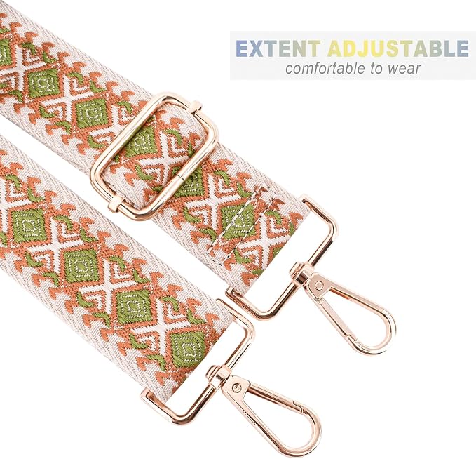 Replacement Purse Strap Shoulder Strap Adjustable Crossbody Strap for Women Crossbody Wide Shoulder Bag - Image 3