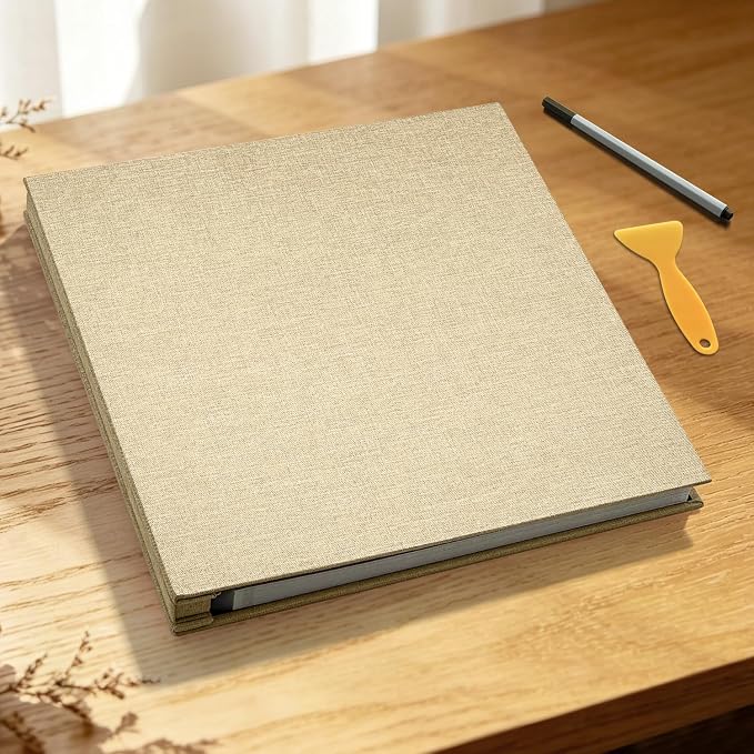 Large Photo Album Self Adhesive Scrapbook Album for 4x6 5x7 8x10 Pictures DIY Photo Book as Scrapbooking Supplies Kits, Birthday Gifts for Women Mom Wedding Baby Family Travel - Image 6