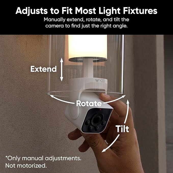 WYZE Bulb Cam - 2K HD Smart Light Bulb Security Camera with Color Night Vision, 800-Lumen Dimmable LED, 160° Wide View, Motion Detection & Siren, E26 Socket, Alexa/Google/IFTTT | Color Night Vision, 800-Lumen Dimmable LED, 160° Wide View, Motion Detect... - Image 9