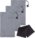 Premium Quality Microfiber Sunglasses Pouch With Spring Fastener by Mamlyn