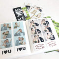 Photo Booth Photo Album - For Wedding or Party- Holds 120 Photobooth 2x6 Photo Strips - Slide In (WHITE) by SMILEWAVE