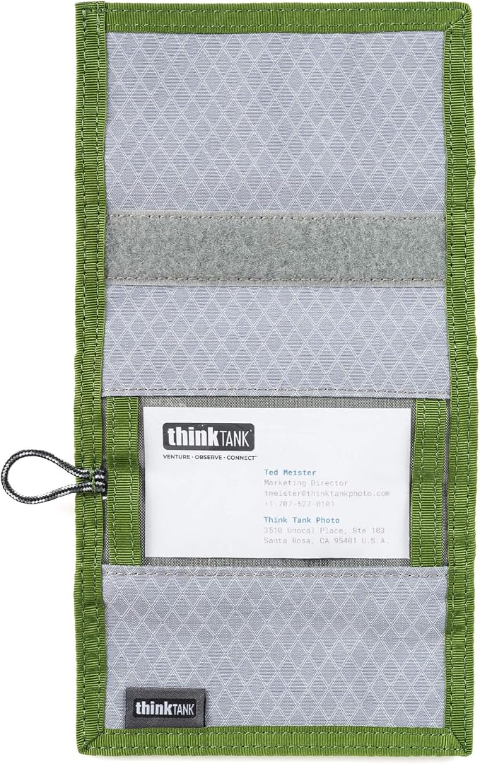Think Tank Secure Pixel Pocket Rocket V2 Folding Wallet for Multiple Card Sizes (Highland Green) - Image 9