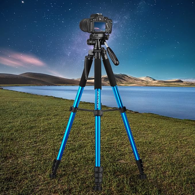 JOILCAN Tripod Camera Tripod, 74" Tripod for Camera Cell Phone | with Phone Holder for Video Recording, Heavy Duty and Tall, Travel Tripod Compatible with DSLR Canon iPhone, Max Load 15 LB - Image 7