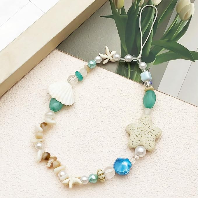 Beaded Camera Wrist Strap Cute Digital Camera Charm Lanyard Phone Chain Keychain Beaded Phone Lanyard Bag Charm - Image 4