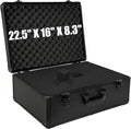23 Inch Carrying Storage Case | Ideal for Microphone & Camera Gear Transportation, DJ Mixer Case with Customizable Pre-Diced Foam, 23 X 16.5 X 8.6 Inch by ITHWIU