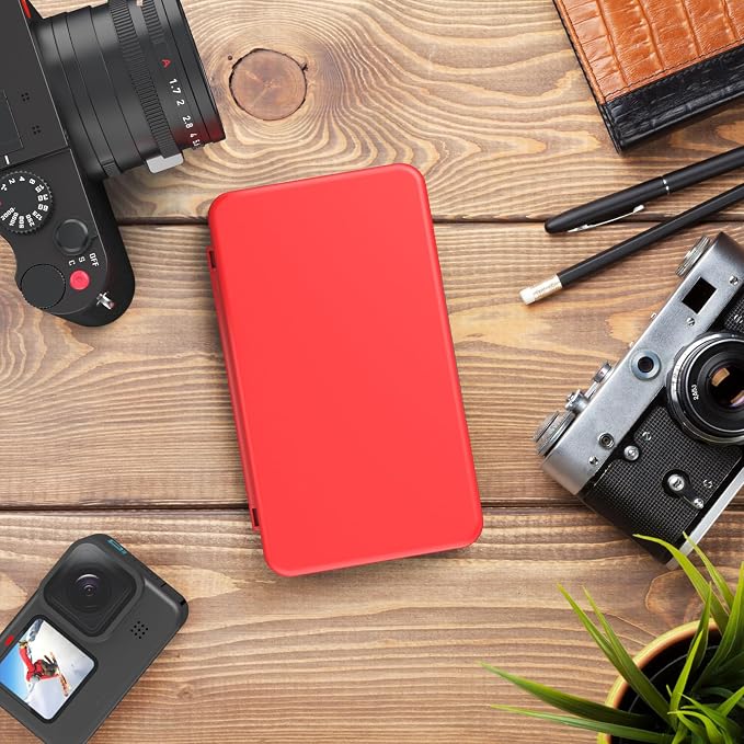 HEIYING SD Card Holder with 40 Precise Slots for SDXC SDHC Micro SD Cards | Portable SD Card Case, Hard ABS Shell with Soft Silicone Lining, Precise Card Slots,Magnetic Closure for Neat Storage - Image 7