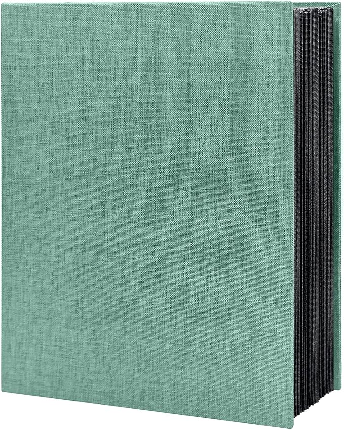 Photo Album 4x6 200 Pockets for Wedding Gifts,Linen Hardcover Picture Albums for Family Anniversary Baby Vacation Pictures by HoneyTolly
