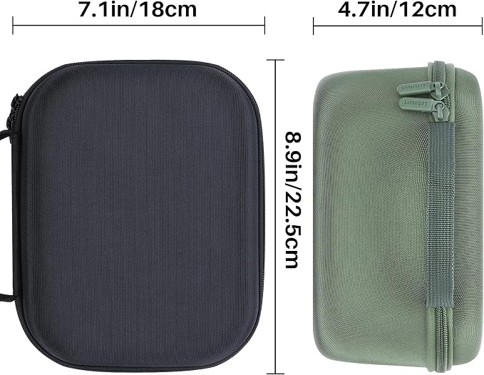 Lebakort Storage Case Compatible with Fujifilm INSTAX Wide 400 / Wide 300 Instant Camera (Black Case) - Image 8