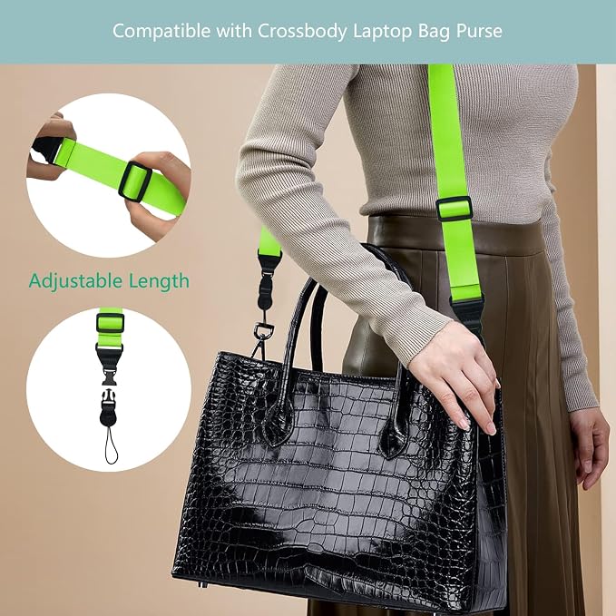 3 Pack Adjustable Shoulder Strap, iPad Strap Nylon Neck Lanyard | for iPad/Samsung Tablet Case,Camera Binocular Crossbody Laptop Luggage Bag - Image 7