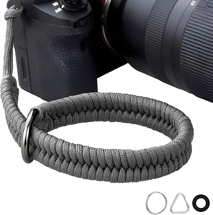 ZXZone Camera Wrist Strap for DSLR Mirrorless Camera，Camera Hand Strap with Safer Connector by ZXZone