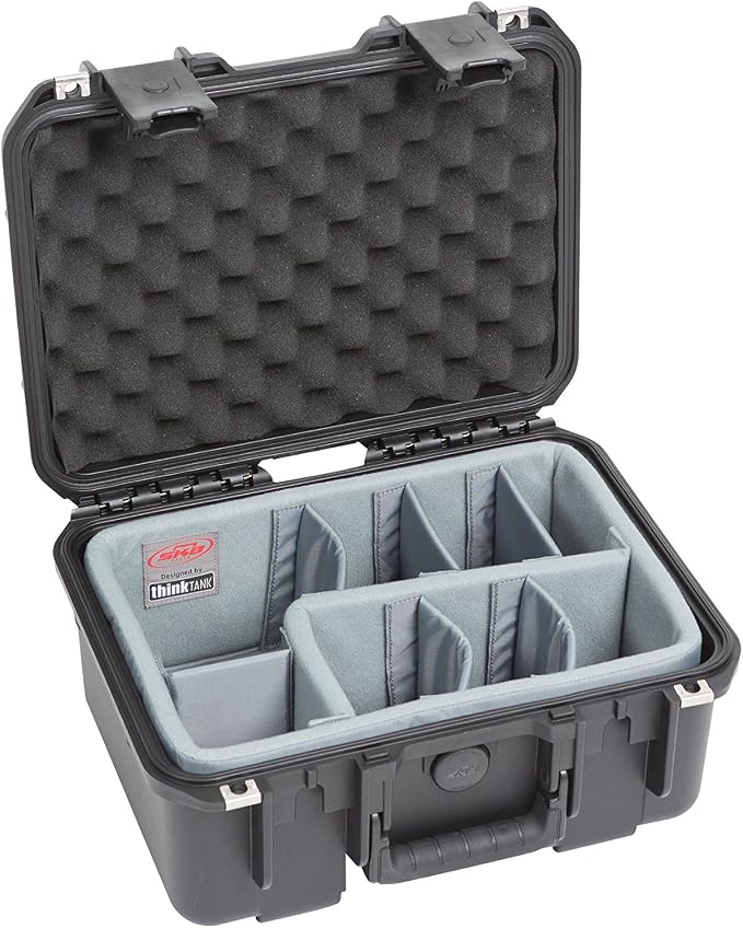 SKB Cases iSeries 1309-6 Case with Think Tank Designed Photo Dividers, Black (3i-1309-6DT) - Image 4
