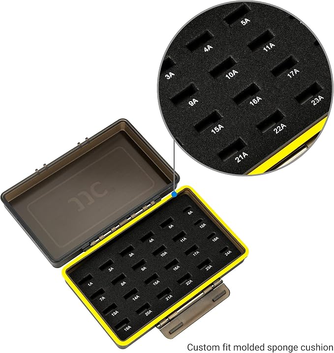 20 USB A + 4 USB C Slots 1" Mini USB Device Anti-Lost Storage Holder Case for PC Laptop Small USB Flash Drive Thumb Drive Dongle Adapter USB A C Converter Nano USB WiFi Adapters - Image 4