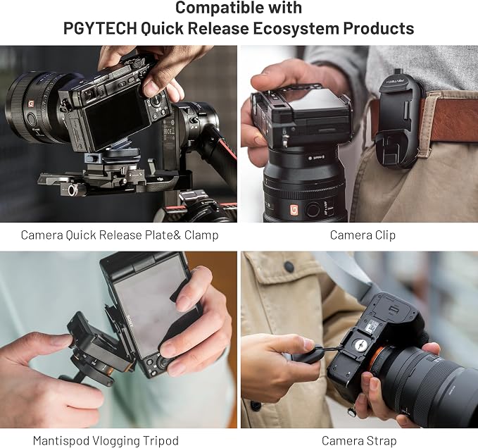 PGYTECH Arca-Type Quick Release Camera Plate Parts Replacement Switch Between Tripod, Monopod, Slider Arca Swiss Compatible | Replacement Switch Between Tripod, Monopod, Slider Arca Swiss Compatible - Image 6