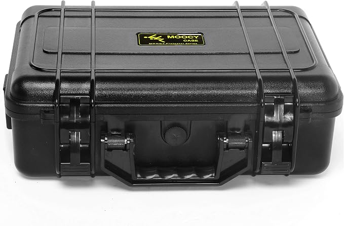12" Hard Case with Pick Pluck Foam Insert, 13.3 x 10.5 x 4.3 Inch - Watertight Airtight Case for Pistol, Recorder, Camera, Microphone, GoPro - Image 7