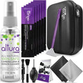 Altura Photo Camera Cleaning Kit, Full Frame Sensor Cleaner DSLR Mirrorless | Streak-Free Results, Includes Cleaner, Swabs, Pen, Blower, Brush, Cloth & Hard Case by AlturaPhoto
