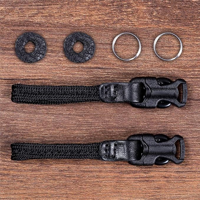 VKO Camera Strap Quick Release QD Loops Connector | for DSLR SLR Cameras Neck Shoulder Strap Binoculars Adapter Connect Connection(Thick rope) - Image 3