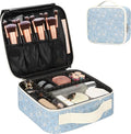 Relavel Travel Makeup Case, Professional Makeup Artist Makeup Bag, Portable Makeup Train Case Organizer with Adjustable Dividers, Cute Cosmetic Bags Birthday Gifts for Girls and Women by Relavel
