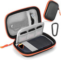Hard Case for SanDisk Extreme Pro/SanDisk Extreme Portable External SSD 500GB 1TB 2TB 4TB 8TB, Travel Case for External Solid State Drive USB Cable, Protective Cover Storage Bag Fit Memory Card SD by NIFUYOP