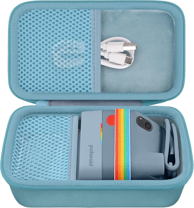 khanka Case for Polaroid Go Gen 3 Mini Instant Camera(9195/6653),Blue | Fits for Polaroid Go Generation 2,Accessory Storage Pocket, Travel-Ready Portable Storage,Case Only - Image 2