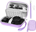 EMART Purple Digital Camera Case Small Camera Bag Fit Camera<6" x 4" x 0.9" | Camp Snap Camera Case with Anti-Shock Bubble for KODAK PIXPRO FZ55/CAMKORY/Lecran, Perfect for Travel, Daily Use (Case Only) by EMART
