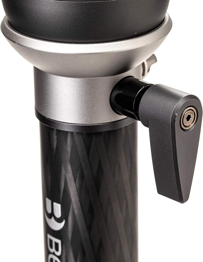 Benro SupaDupa Carbon Fiber Monopod – Lightweight 6-Section Professional Camera & Video Monopod with Leveling Pan Base, Twist Locks, and Reversible Mount for DSLR, Mirrorless & Camcorders (MSDPL46C) - Image 9
