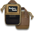Tool Pouch – Compact 1000D Nylon Carry Case with Internal Compartments, MOLLE Mounting, and Mesh Pocket for Precision Torque Tools, Bits, and Accessories – Coyote Tan by Unknown