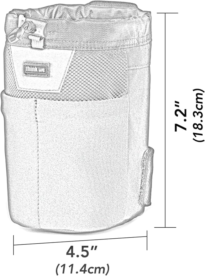 Think Tank Camera Lens Changer Modular Pouch 25 V3.0 Lens Case (Black) - Image 2