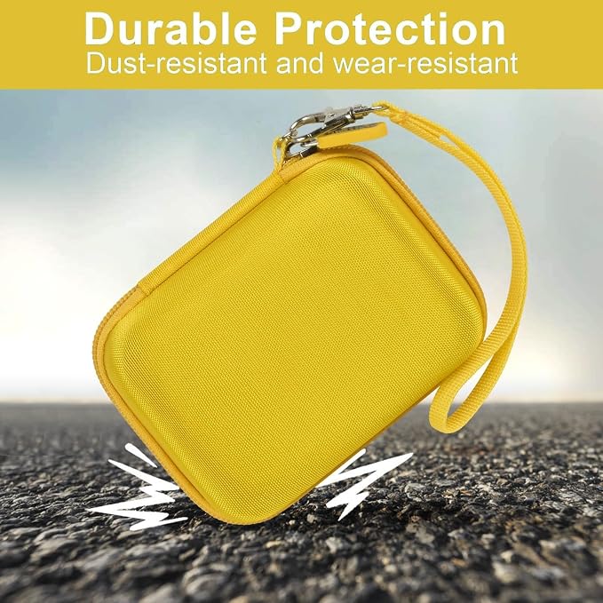 ALKOO Digital Camera Case for CAMKORY, Camera Pouch for KODAK Pixpro -Yellow - Image 5