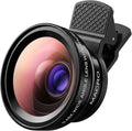 Phone Camera Lens Kit, 0.45X Super Wide Angle Lens + 15X Macro Lens 2 in 1 Professional Lens Attachment for Phone 17/16/15/14/13 by AKAGI