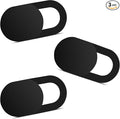 Yilador Webcam Cover (3 Pack), 0.03 inch Ultra Thin Laptop Camera Cover Slide for iPhone iPad MacBook Pro Computer iMac Cell Phone PC Accessories Camera Blocker Slider, Great for Privacy - Black by ElevateYourLife