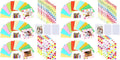 30pcs Paper Picture Frames for Instax Mini Film 2x3 Wall Hanging Kit (Pack of 2) by Unknown