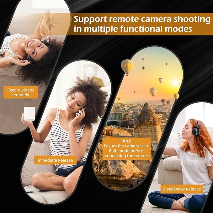 for Canon Tripod Wireless Shooting Grip with Shutter Release - Mini-Tripod with Rechargeable Remote Control for G7 X III/R50/R8/R5/R10/G5 X II/R100/M6 II/M200/M50/R50 V/6D II/V10/V1/SL2, for Vlogging - Image 3