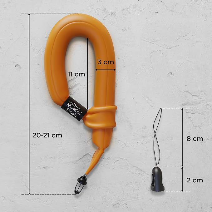Nordic Flash Waterproof Phone & Camera Float Wrist Strap for Underwater | Waterproof Float Strap Compatible with GoPro Hero 13, Insta360 X4, DJI Action 5 Pro, iPhone, OM System TG-7 & Kodak WPZ2 - Image 6