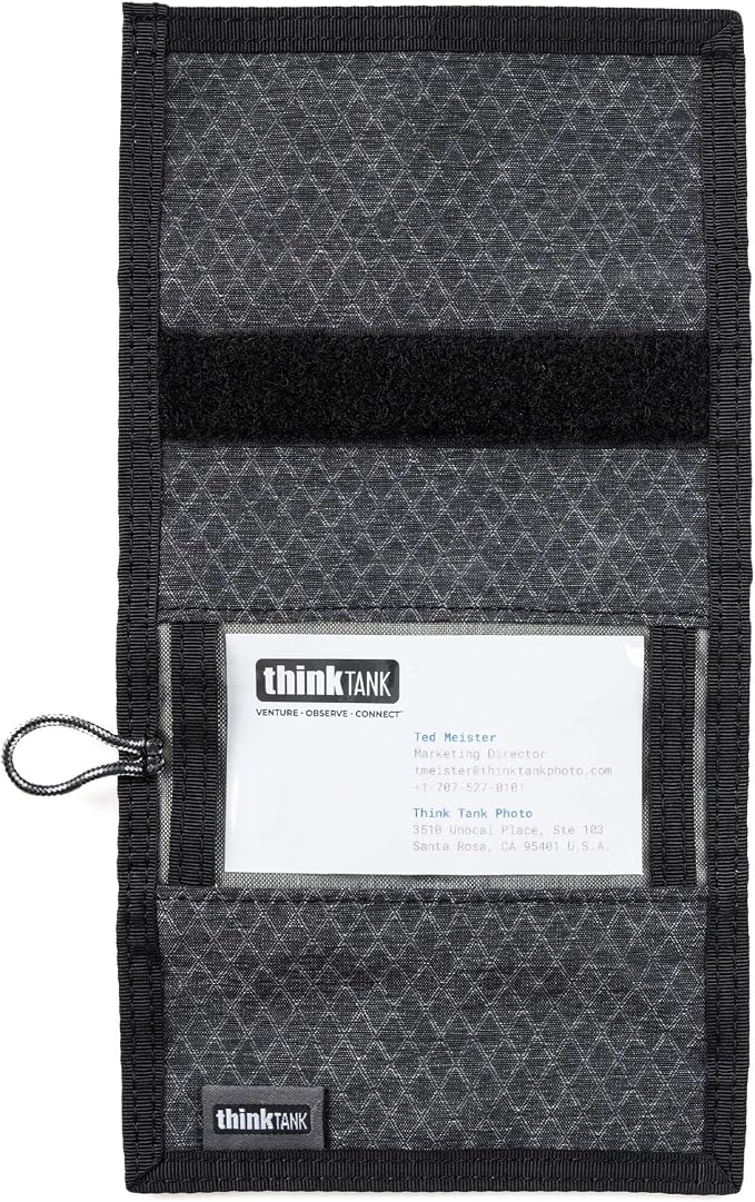 Think Tank Secure Pixel Pocket Rocket V2 Folding Wallet for Multiple Card Sizes (Black Slate) - Image 9