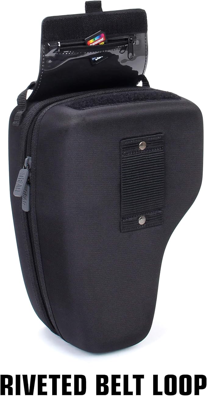 USA Gear Hard Shell Zoom Lens & DSLR Camera Case with Molded EVA Protection, Quick Access Opening and Padded Interior - Compatible with Nikon, Canon, Olympus Cameras with Popular 300mm Lenses - Image 8