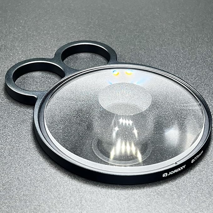 77mm Handheld Whirlpool Glass Prism SLR Photography Accessories Special Effects Handheld Filters, Camera Phones are Applicable - Image 2
