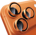 WSKEN for iPhone 17 Pro/iPhone 17 Pro Max Camera Lens Protector | Original Shooting Mode, Individual Metal Cover Film, Shatterproof HD Tempered Glass Camera Screen Protector, Cosmic Orange by SmartProtectionGreenerFuture