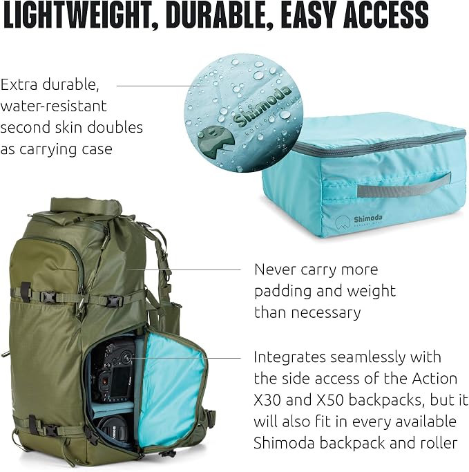 Shimoda Core Unit Medium Mirrorless V2 Modular Camera Insert, EVA Protective Divider System, Side-Access Compatible Storage for Outdoor Photography Backpacks, Adventure Travel Gear Protection | Side-Access Compatible Storage for Outdoor Photography Bac... - Image 5
