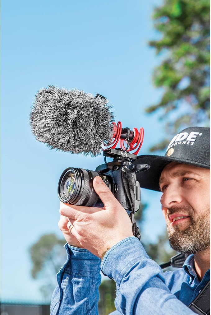 Rode VideoMic NTG Shotgun Microphone Bundle with WS11 Windshield — USB-C and 3.5mm Camera-Mount Mic for Vlogging, Filmmaking, Podcasting, Content Creation - Image 3
