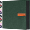Popotop 4x6 Photo Album 600 Pictures, Linen Hardcover, Reinforced Spine | Large 600-Photo Capacity, Acid-Free PP Slip-In Pockets, 3 Landscape and 2 Portrait Photos per Page, No Memo Space by Popotop