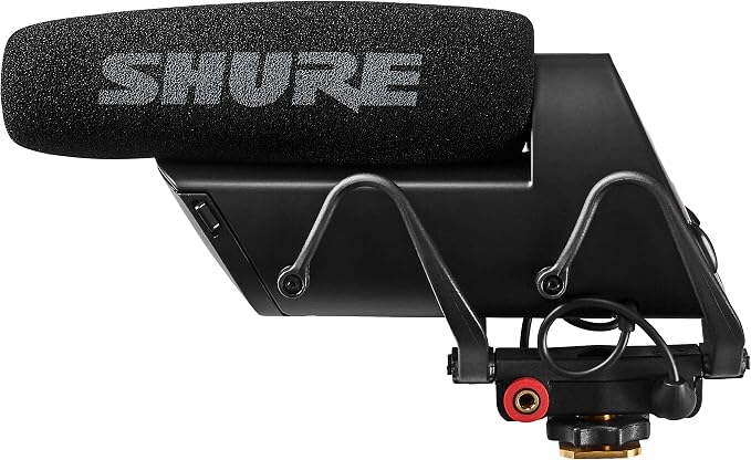 Shure VP83F LensHopper Camera-Mounted Condenser Shotgun Microphone with Integrated Digital Flash Recording - Windscreen, Superior RF Immunity, Backlit LCD, 5-Position Joystick, Rycote Lyre Shock Mount - Image 8
