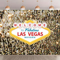 9x6FT Fabulous Casino Photo Backdrops Welcome to Las Vegas Party Poker Movie Themed Photography Background Vintage Costume Dress-up Baby Shower Banner Birthday Prom Ceremony Supplies Props Vinyl by Fanghui